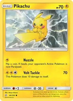 Pikachu (Cosmic Eclipse 66/236)