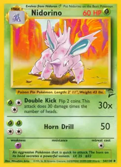 Nidorino (Base Set 2 54/130)