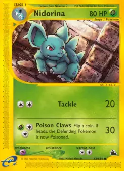 Nidorina (Skyridge 83/144)