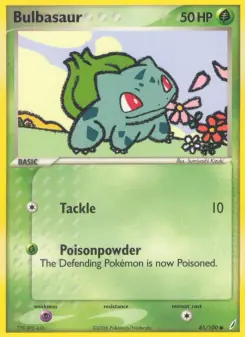 Bulbasaur (Crystal Guardians 45/100)