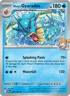 Misty's Gyarados (Destined Rivals 049/182)