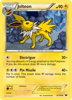 Jolteon (Dark Explorers 37/108)