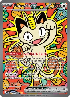 Meowth ex (Perfect Order 121/88)