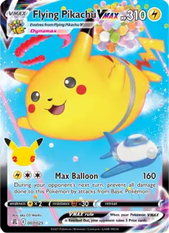Flying Pikachu VMAX (Celebrations 7/25)