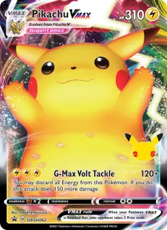Pikachu VMAX (SWSH Black Star Promos SWSH062)