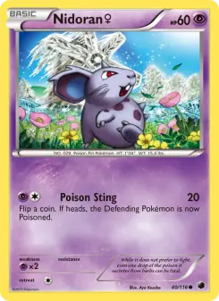Nidoran♀ (Plasma Freeze 40/116)
