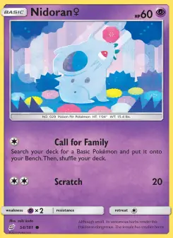 Nidoran♀ (Team Up 54/181)