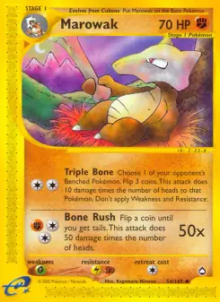 Marowak (Aquapolis 54/147)